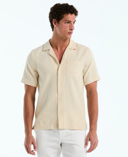 Original Penguin Camp Dobby Grid Pocket Shirt