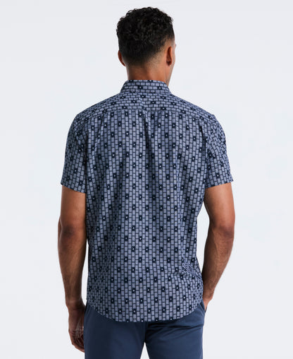 Original Penguin Cards Print Chambray Shirt