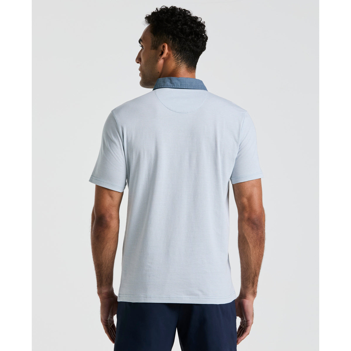 Original Penguin Chambray Stripe Polo