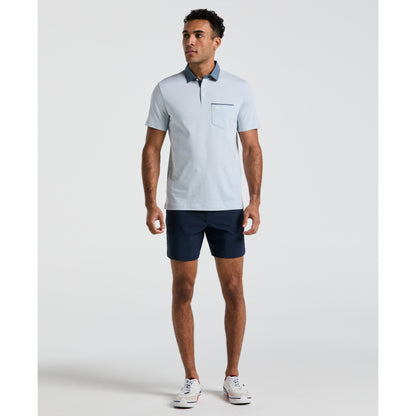 Original Penguin Chambray Stripe Polo