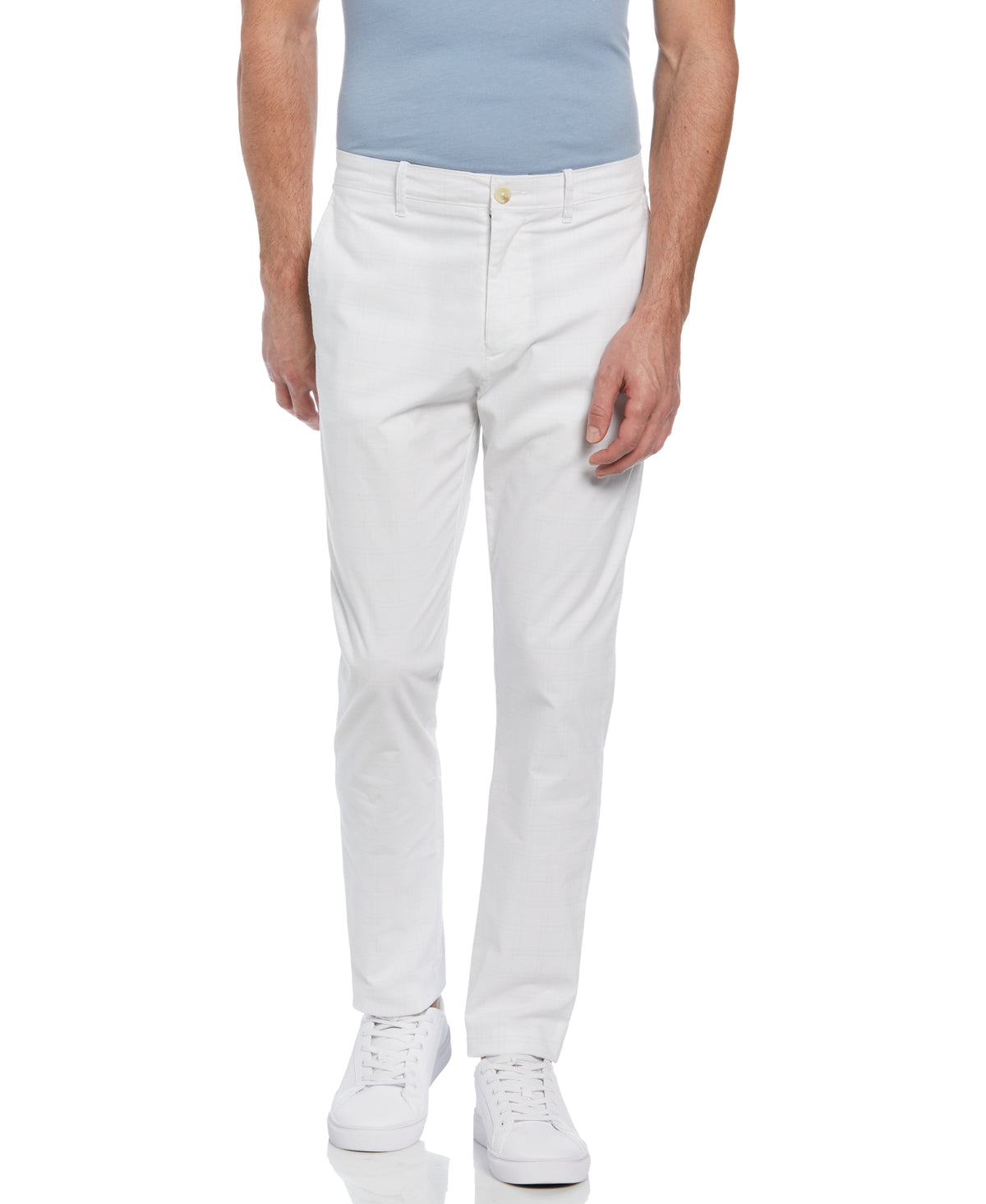 Original Penguin Check Pattern Slim Fit Chino