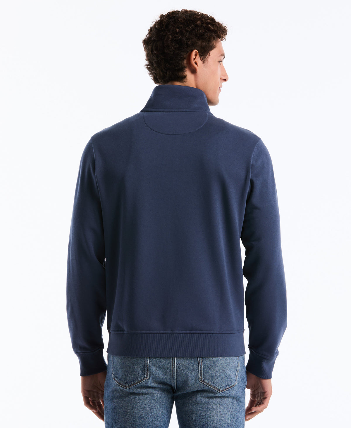 Original Penguin Chest Striped Fleece Track Jacket