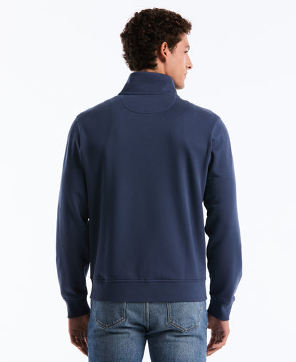 Original Penguin Chest Striped Fleece Track Jacket