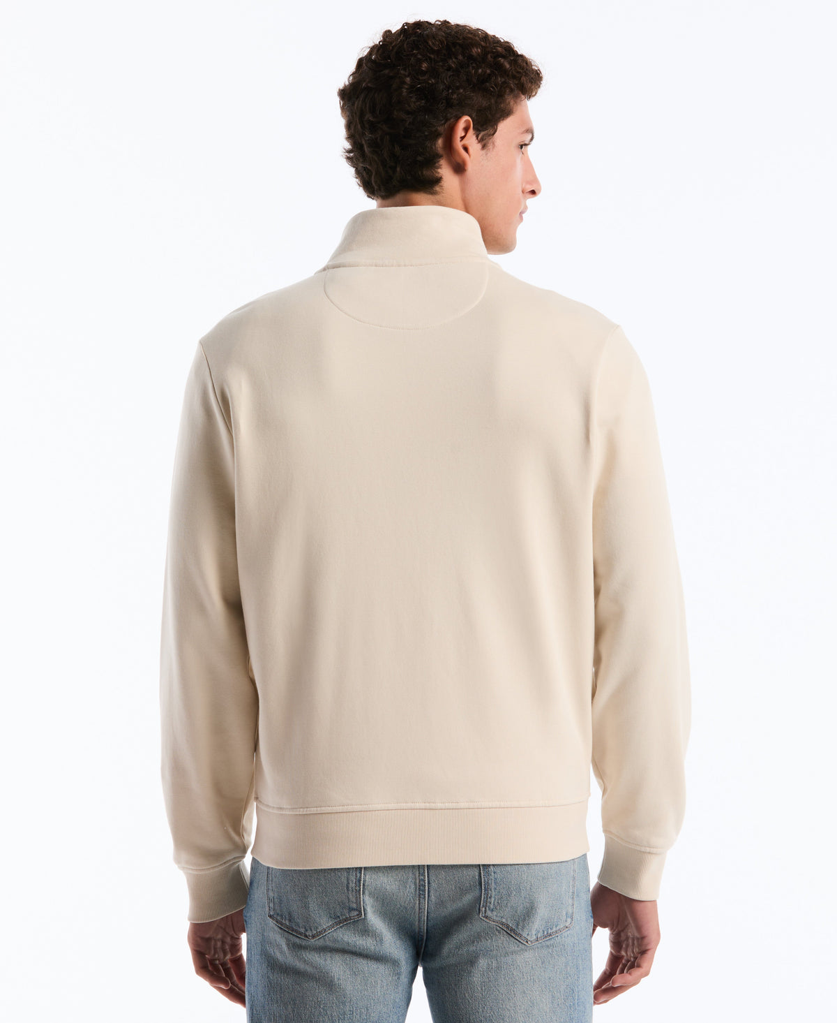 Original Penguin Chest Striped Fleece Track Jacket