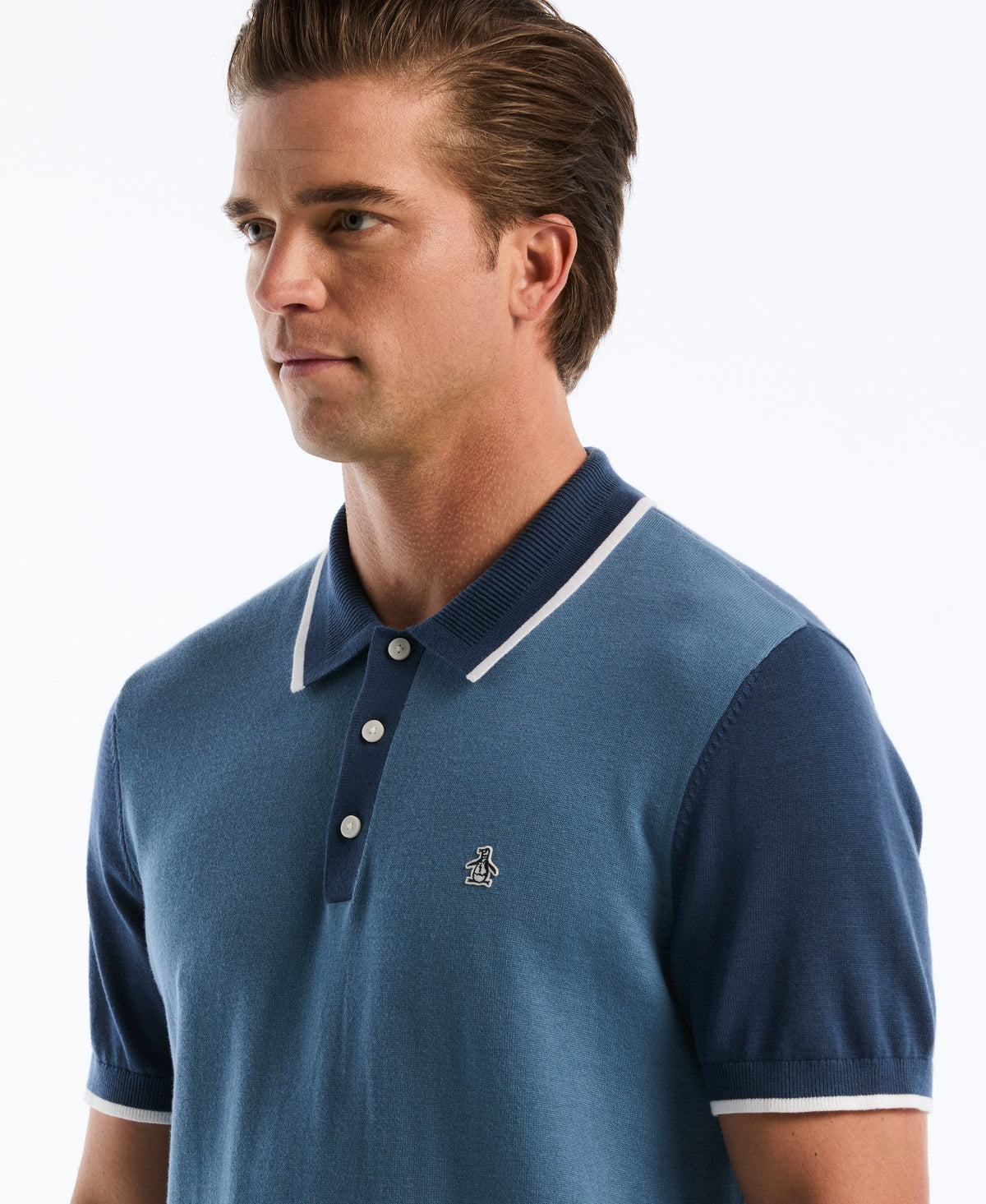 Original Penguin Colorblock Sweater Polo