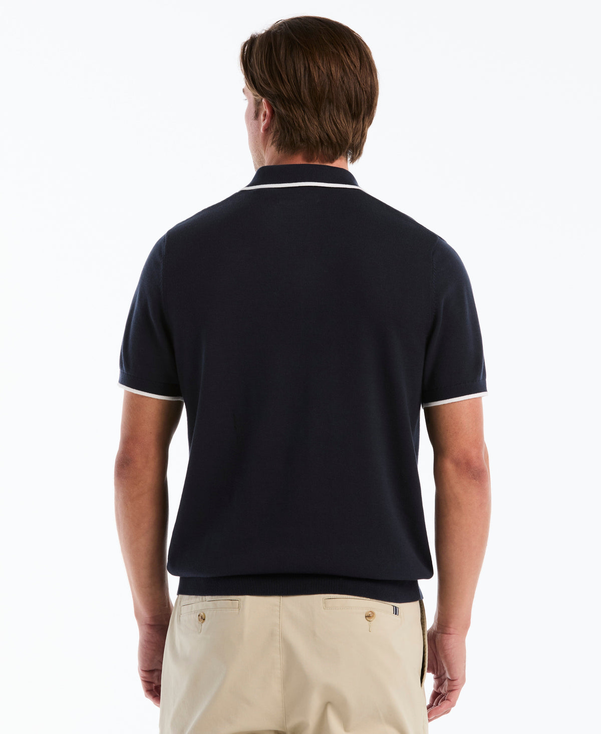 Original Penguin Contrast Tipped Sweater Polo