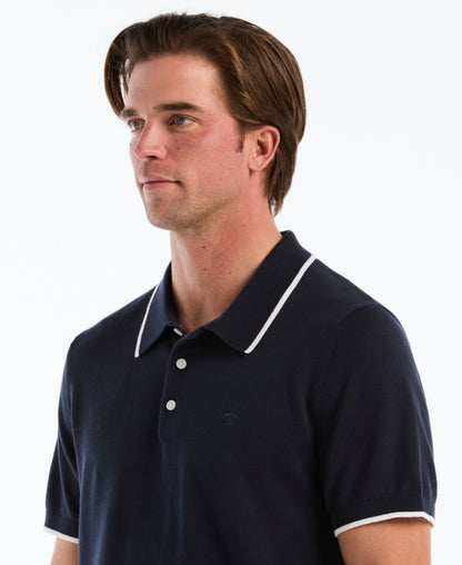 Original Penguin Contrast Tipped Sweater Polo