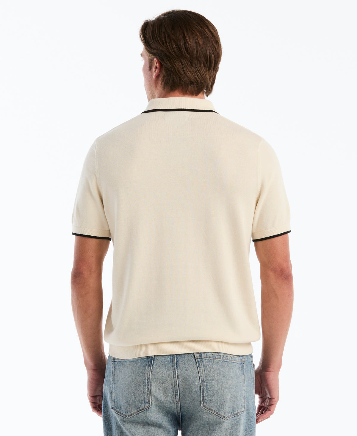 Original Penguin Contrast Tipped Sweater Polo