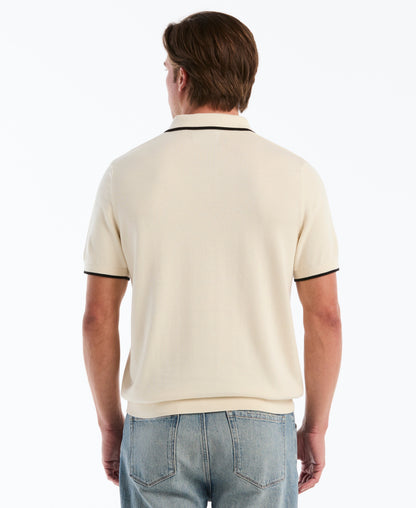Original Penguin Contrast Tipped Sweater Polo