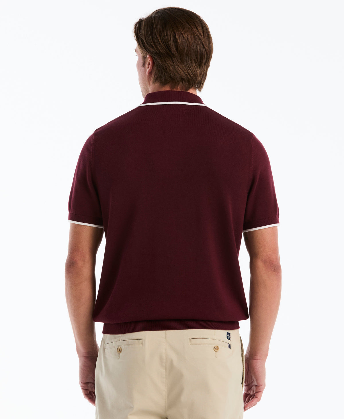 Original Penguin Contrast Tipped Sweater Polo
