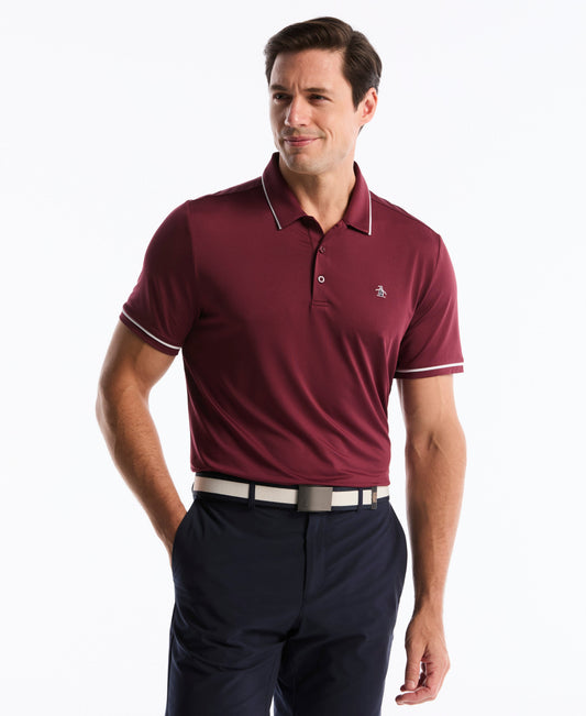 Original Penguin Contrast Tipping Solid Golf Polo