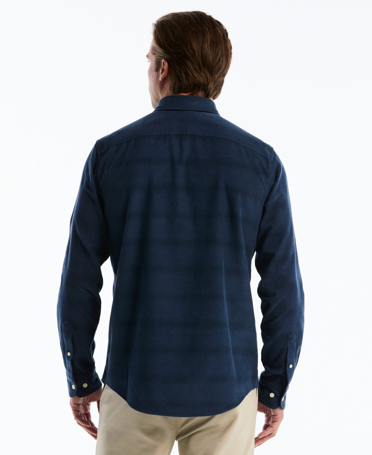 Original Penguin Corduroy Horizontal Striped Pocket Shirt