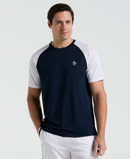 Original Penguin Core Blocked Performance Tennis Tee