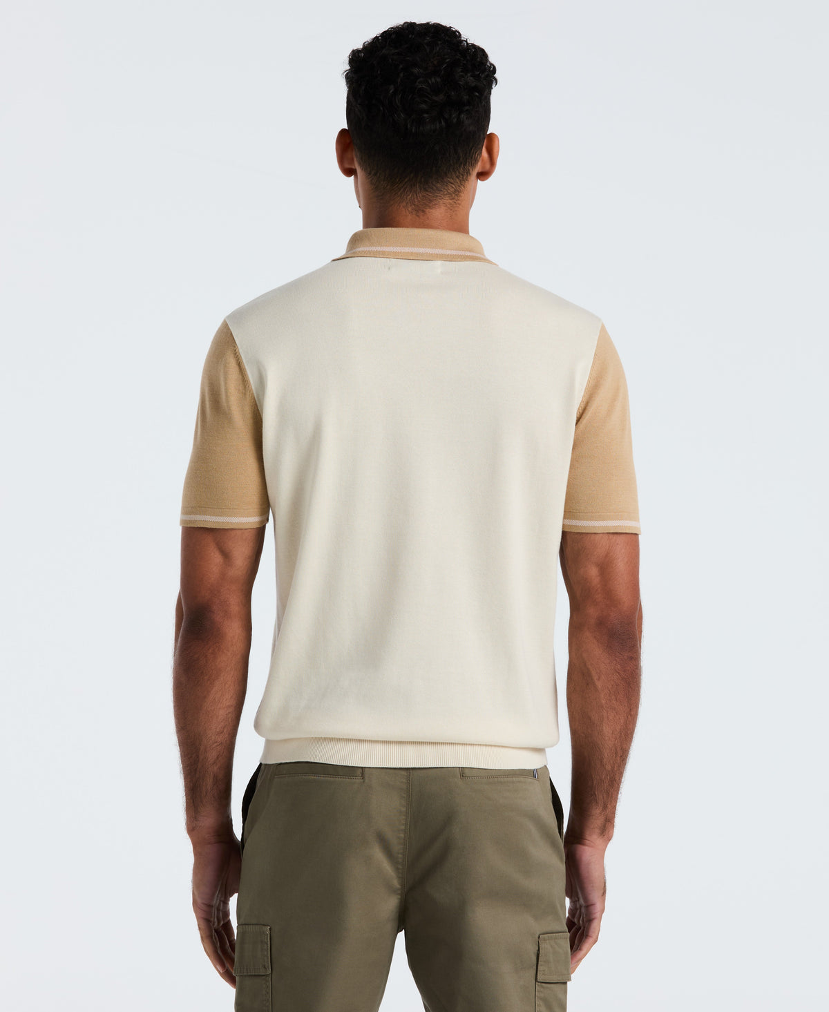 Original Penguin Cotton Colorblock Sweater Polo