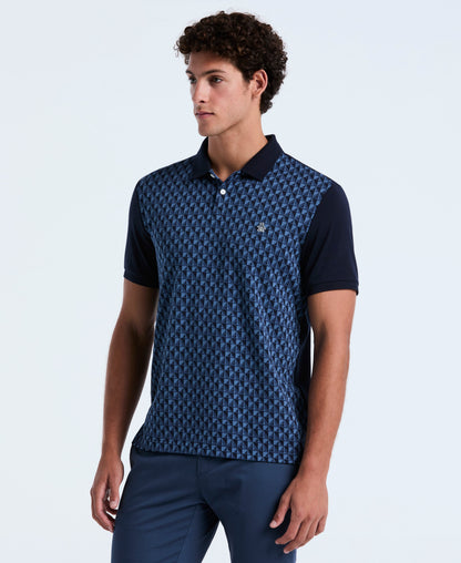 Original Penguin Cotton Martini Print Polo