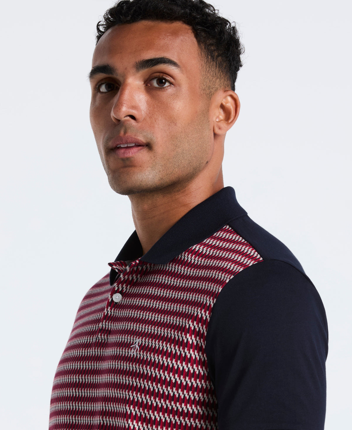 Original Penguin Cotton Zig Zag Polo