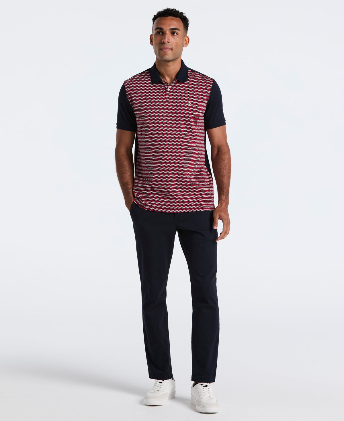 Original Penguin Cotton Zig Zag Polo