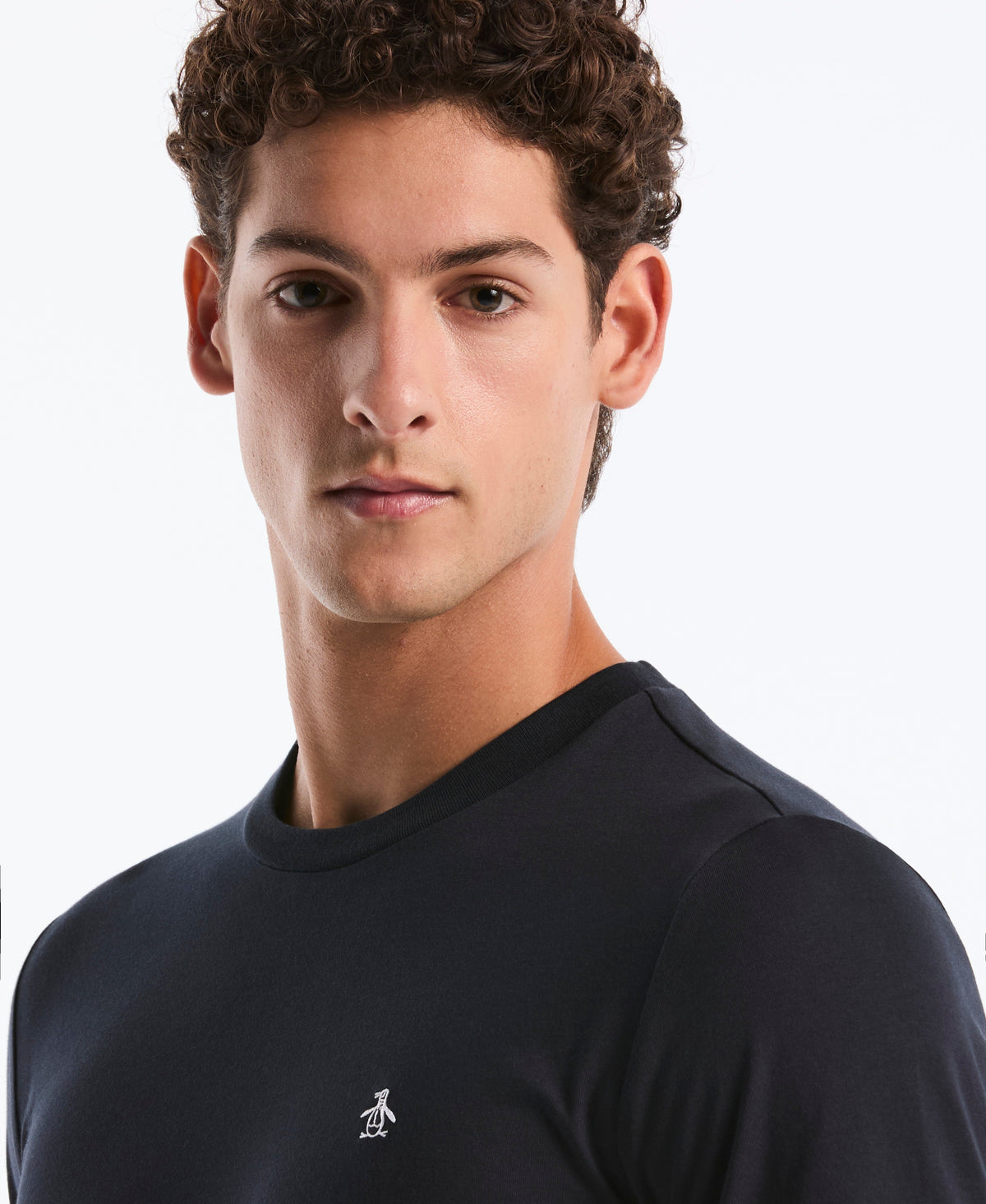 Original Penguin Crewneck Long Sleeve Tee