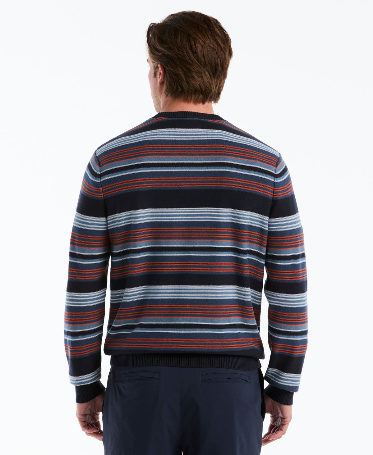 Original Penguin Degrade Stripe Crewneck Sweater