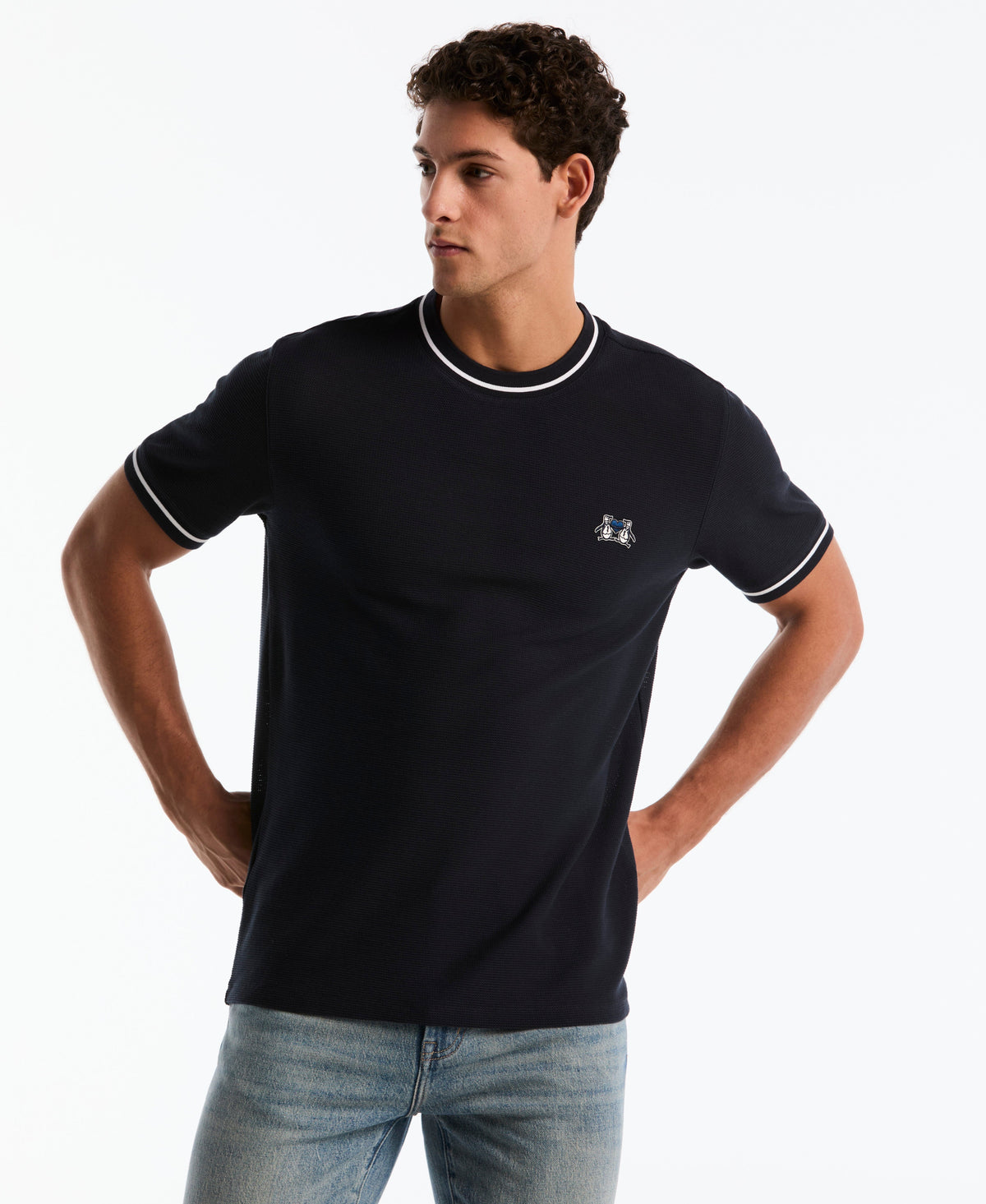 Original Penguin Earl Mesh Pride Tee