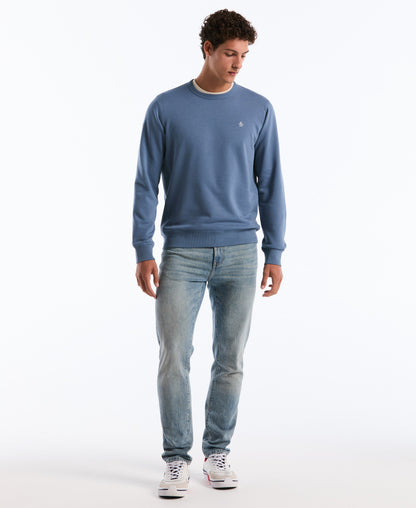 Original Penguin Embroidered Pete Fleece Crewneck