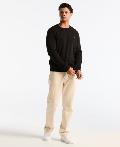 Original Penguin Embroidered Pete Fleece Crewneck