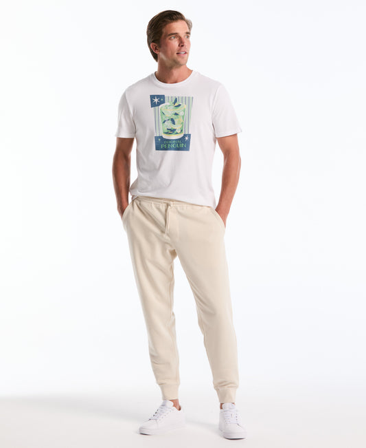 Original Penguin Embroidered Pete Fleece Jogger