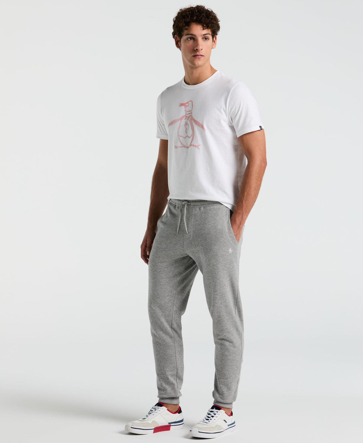 Original Penguin Embroidered Pete Fleece Jogger