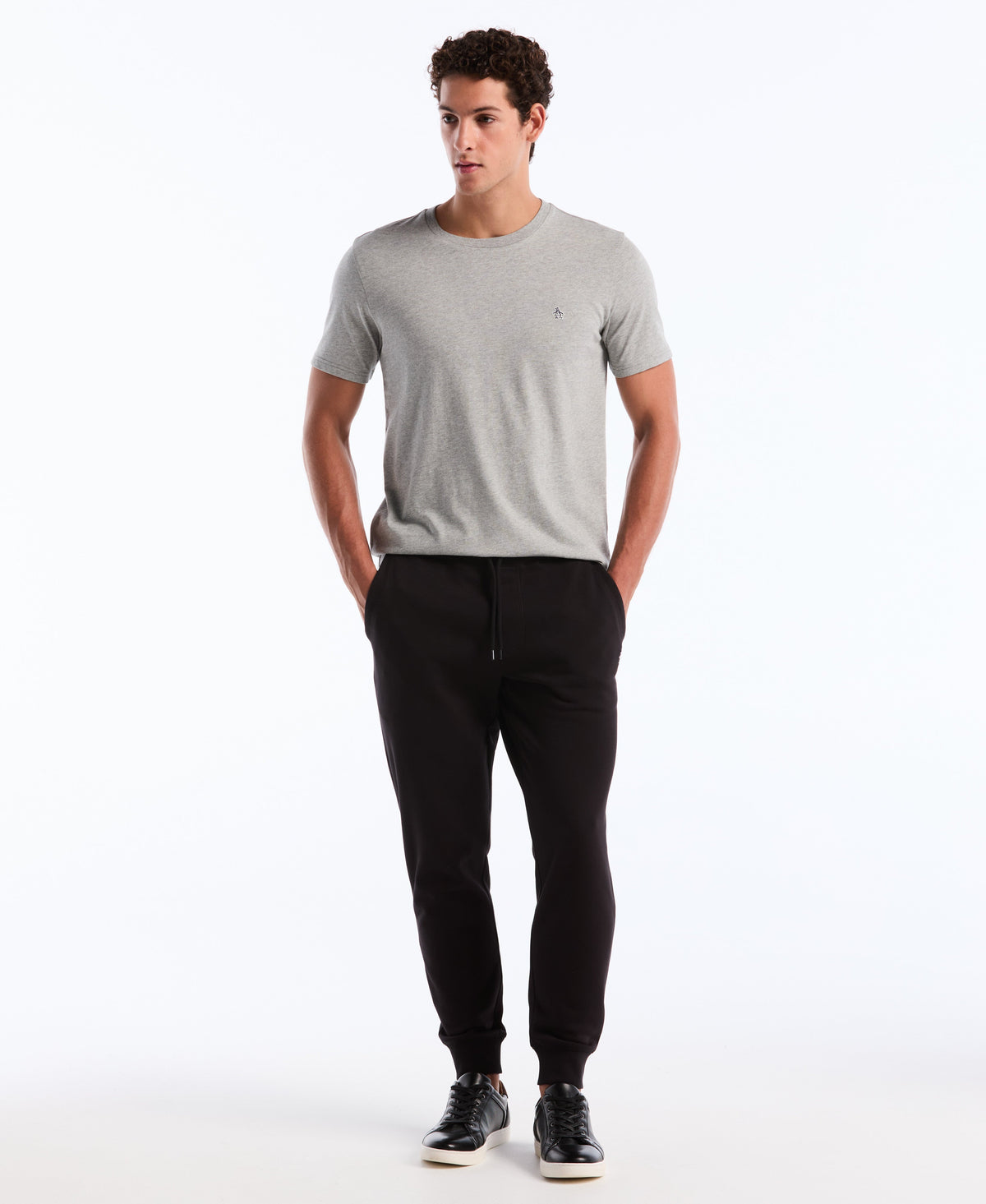 Original Penguin Embroidered Pete Fleece Jogger