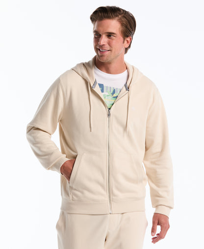 Original Penguin Embroidered Pete Full Zip Hoodie
