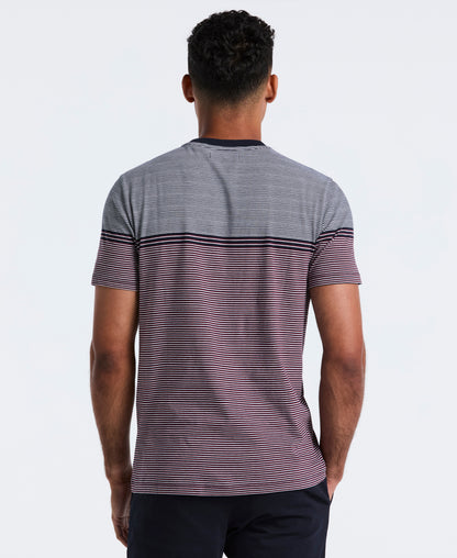 Original Penguin Engineered Stripe Jersey Tee