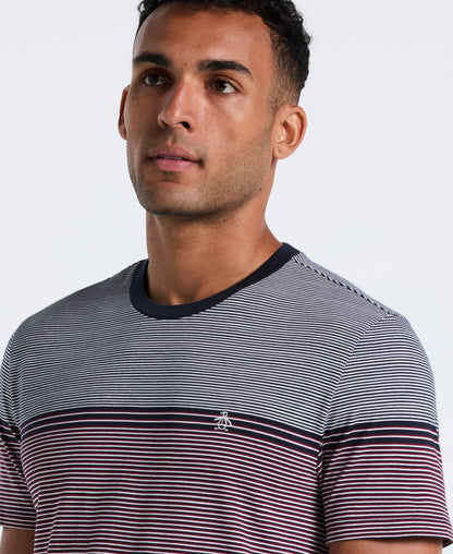 Original Penguin Engineered Stripe Jersey Tee
