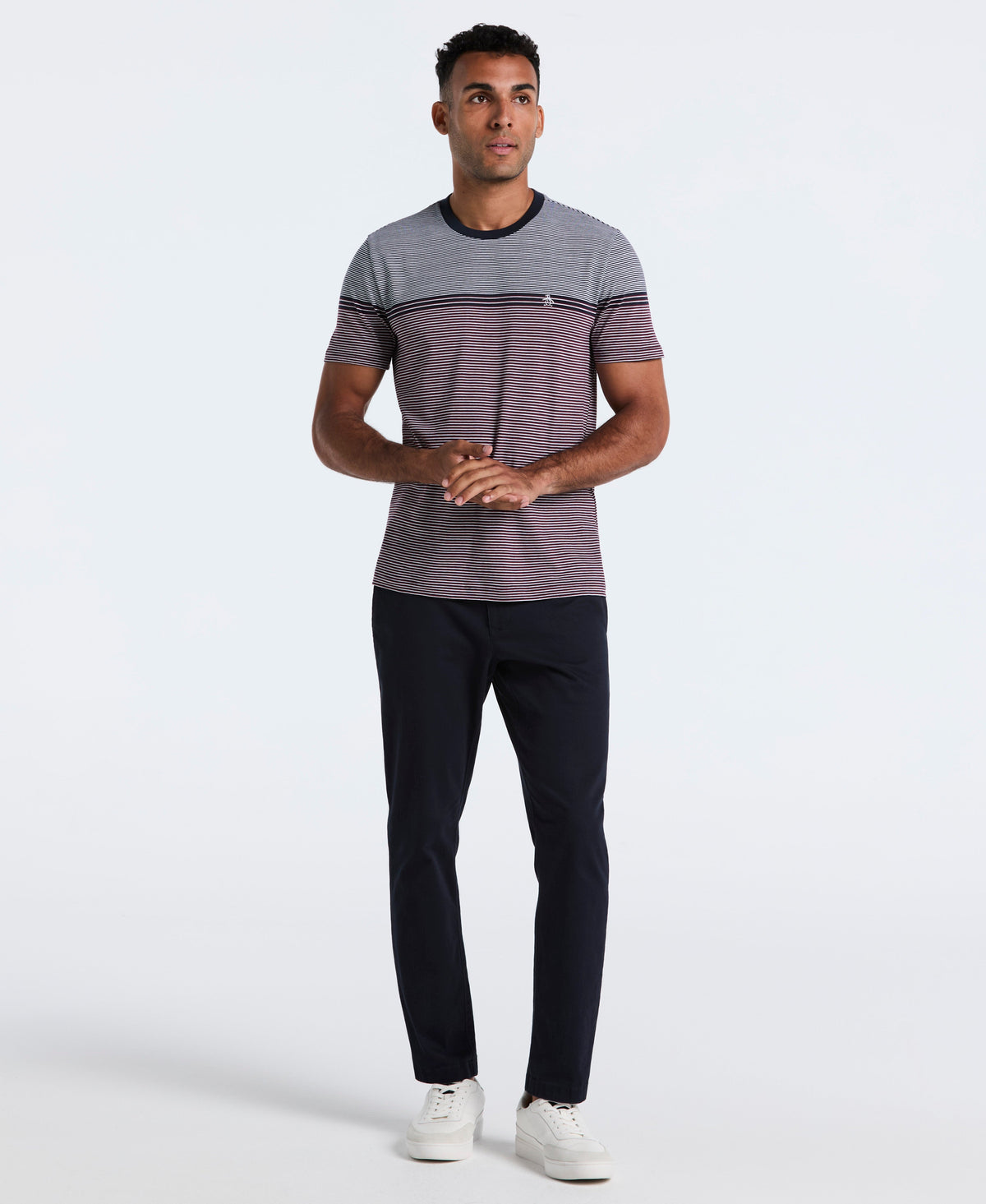 Original Penguin Engineered Stripe Jersey Tee