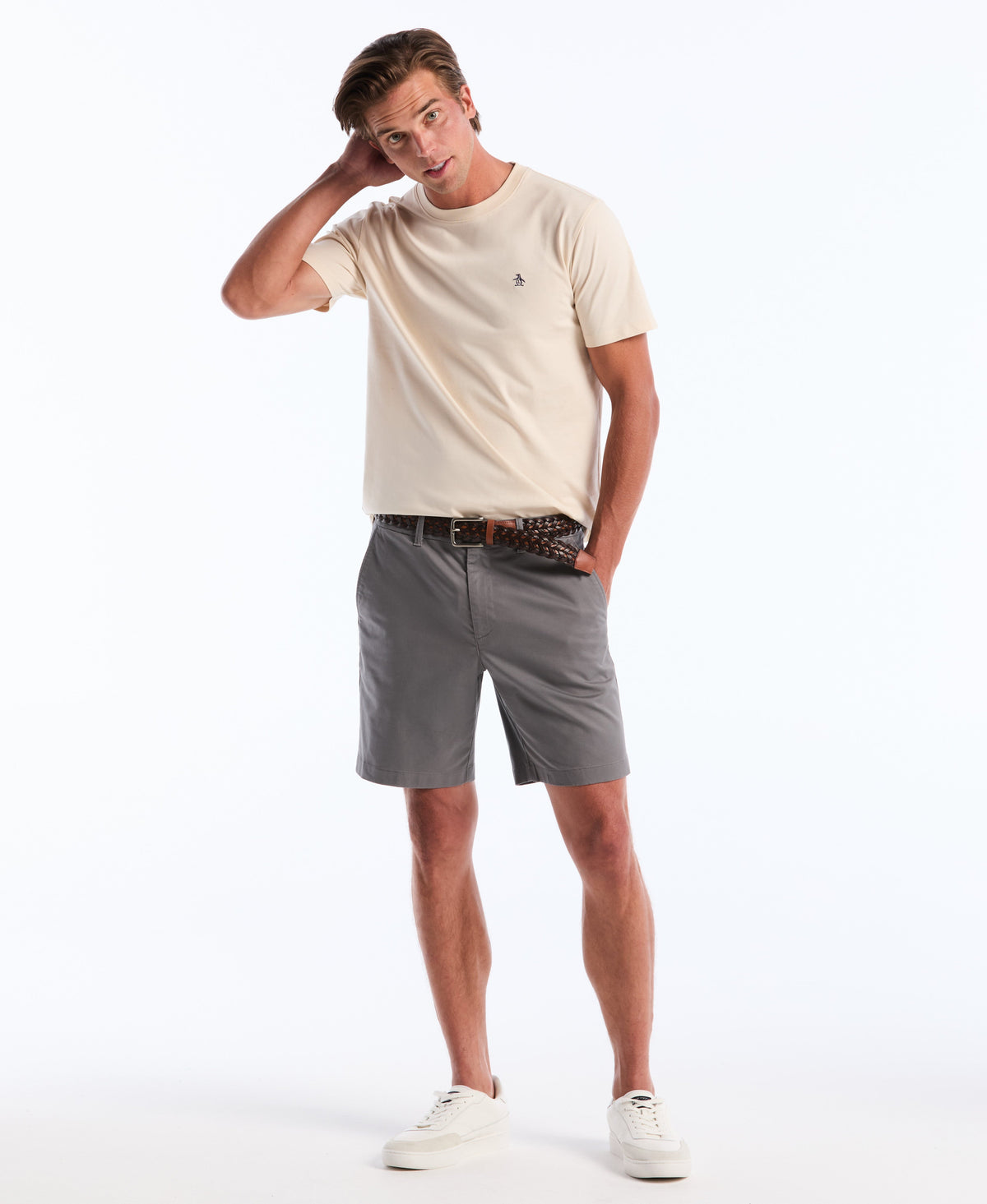 Original Penguin Flat Front Core Chino Short