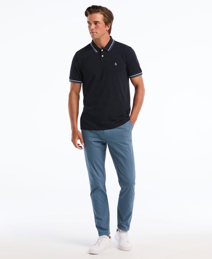 Original Penguin Flat Front Nylon Twill Chino