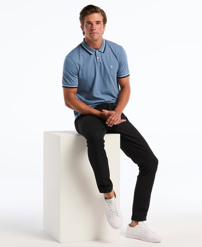 Original Penguin Flat Front Nylon Twill Chino