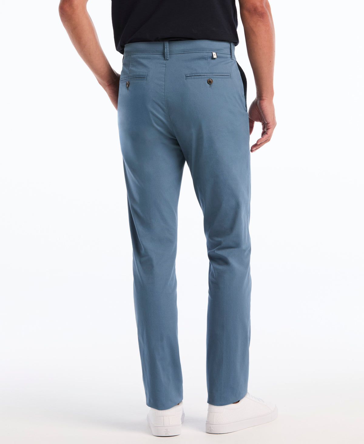 Original Penguin Flat Front Nylon Twill Chino