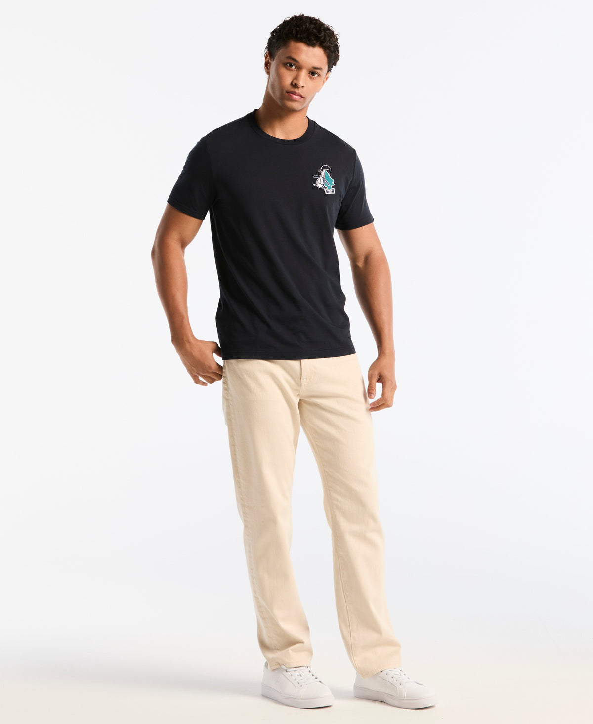 Original Penguin Flocked Tree Graphic Tree