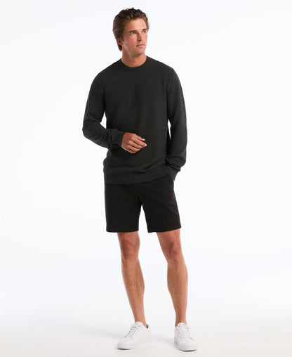 Original Penguin Geo Textured Crewneck Sweater