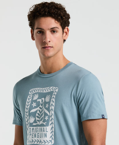 Original Penguin Graphic Plant Pete Tee