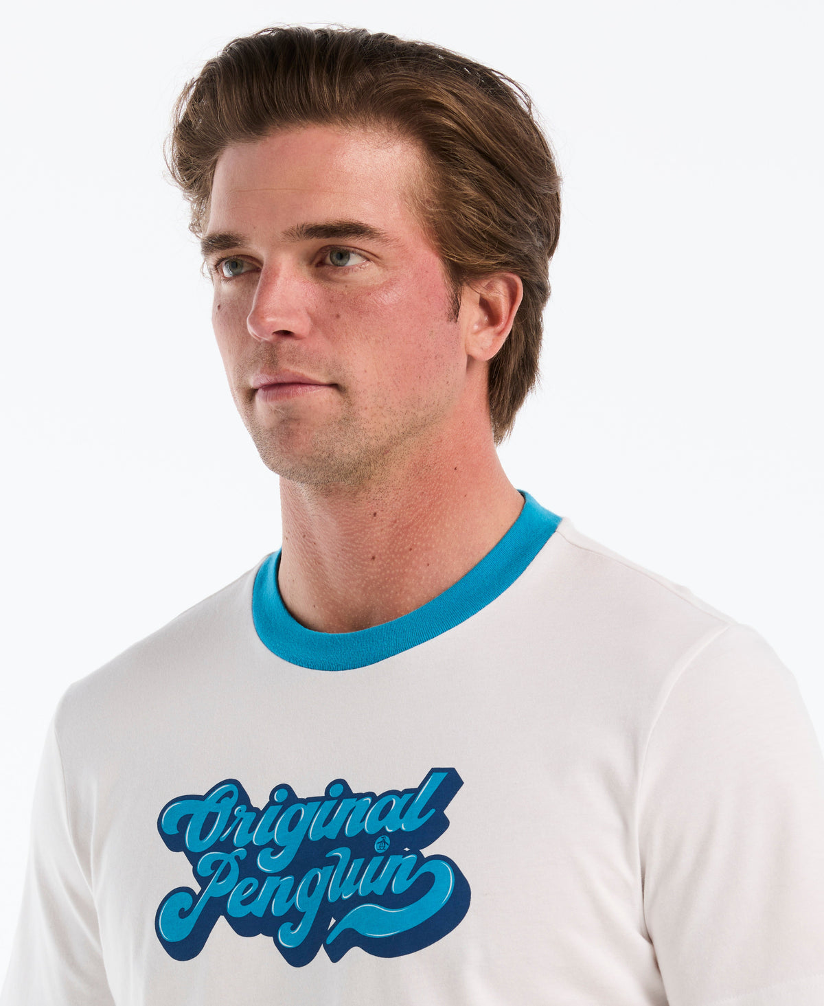 Original Penguin Graphic Ringer Jersey Tee