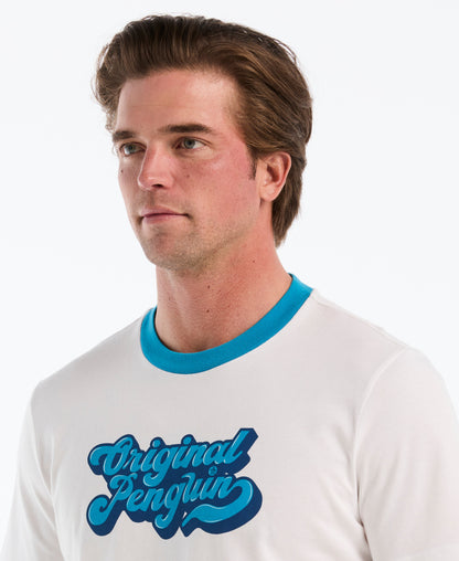 Original Penguin Graphic Ringer Jersey Tee