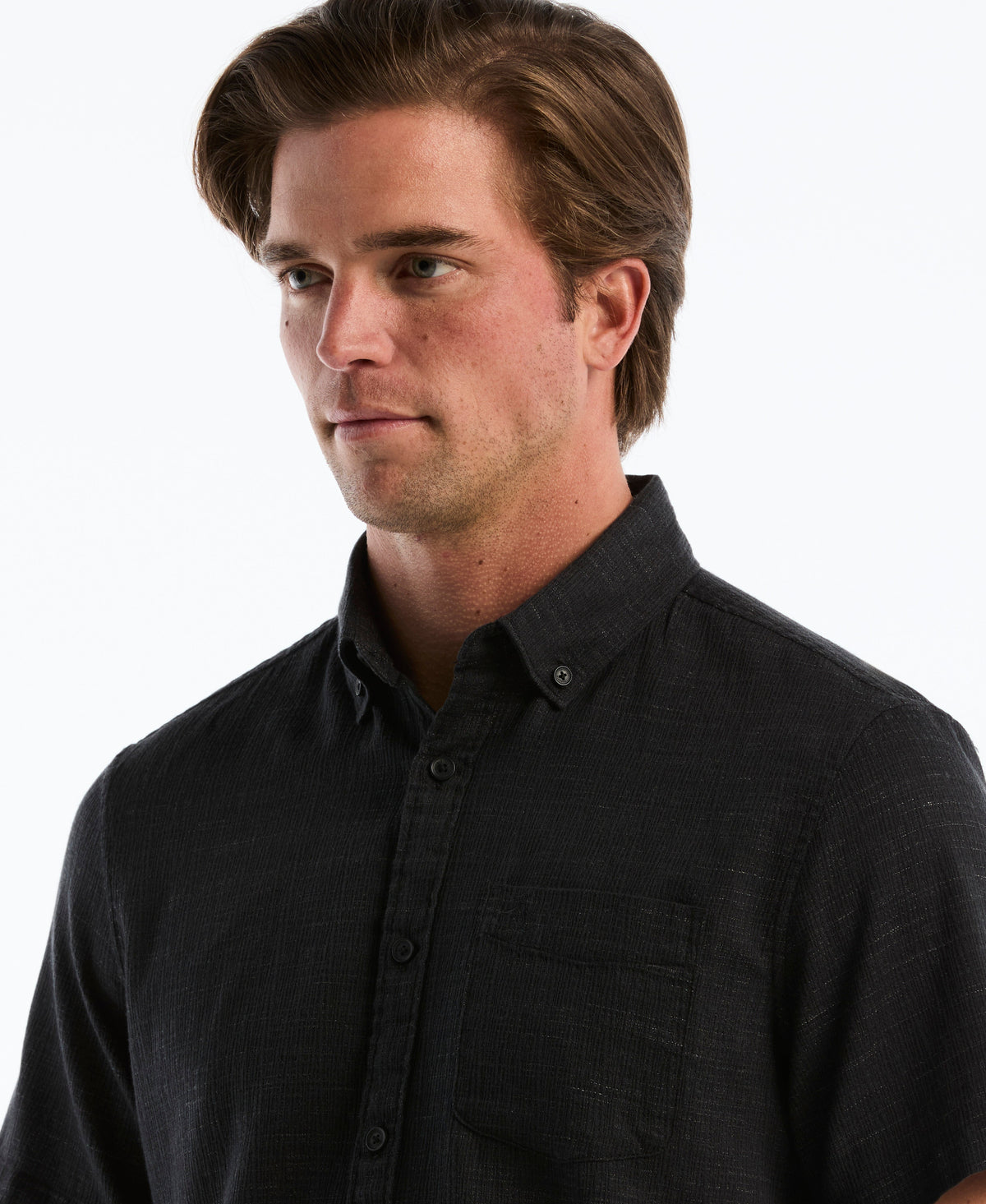Original Penguin Heathered Dobby Button-Down Shirt