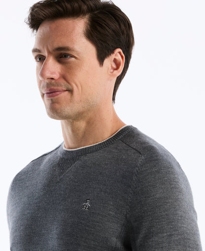Original Penguin Heritage Merino Wool Golf Sweater