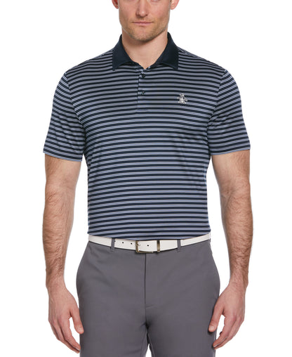 Original Penguin Heritage Stripe Contrast Collar Golf Polo