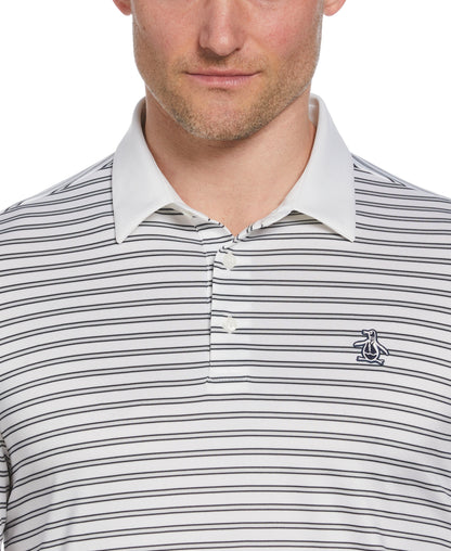Original Penguin Heritage Stripe Contrast Collar Golf Polo