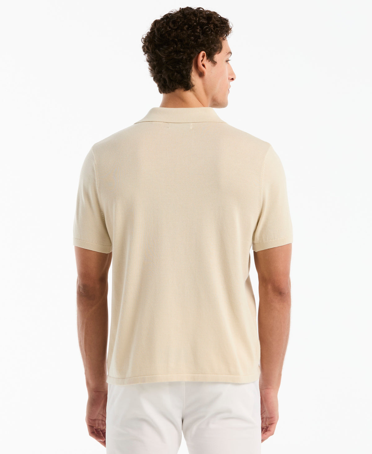 Original Penguin Honeycomb Striped Sweater Polo