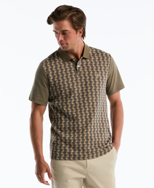 Original Penguin Jacquard Diamond Polo