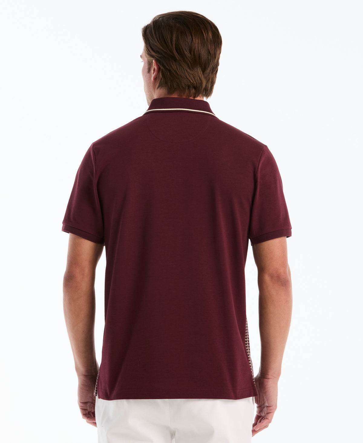 Original Penguin Jacquard Geo Tipped Polo