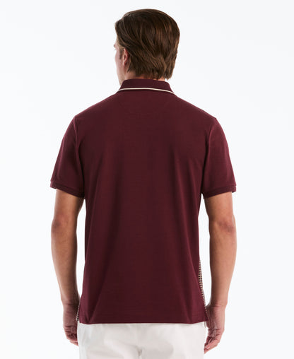 Original Penguin Jacquard Geo Tipped Polo